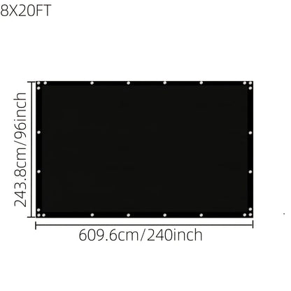 Heavy Duty Outdoor Fence Privacy Screen Mesh Barrier