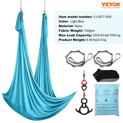 Aerial Yoga Hammock Swing Silk Starter Kit