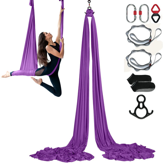 Aerial Yoga Hammock Swing Silk Starter Kit