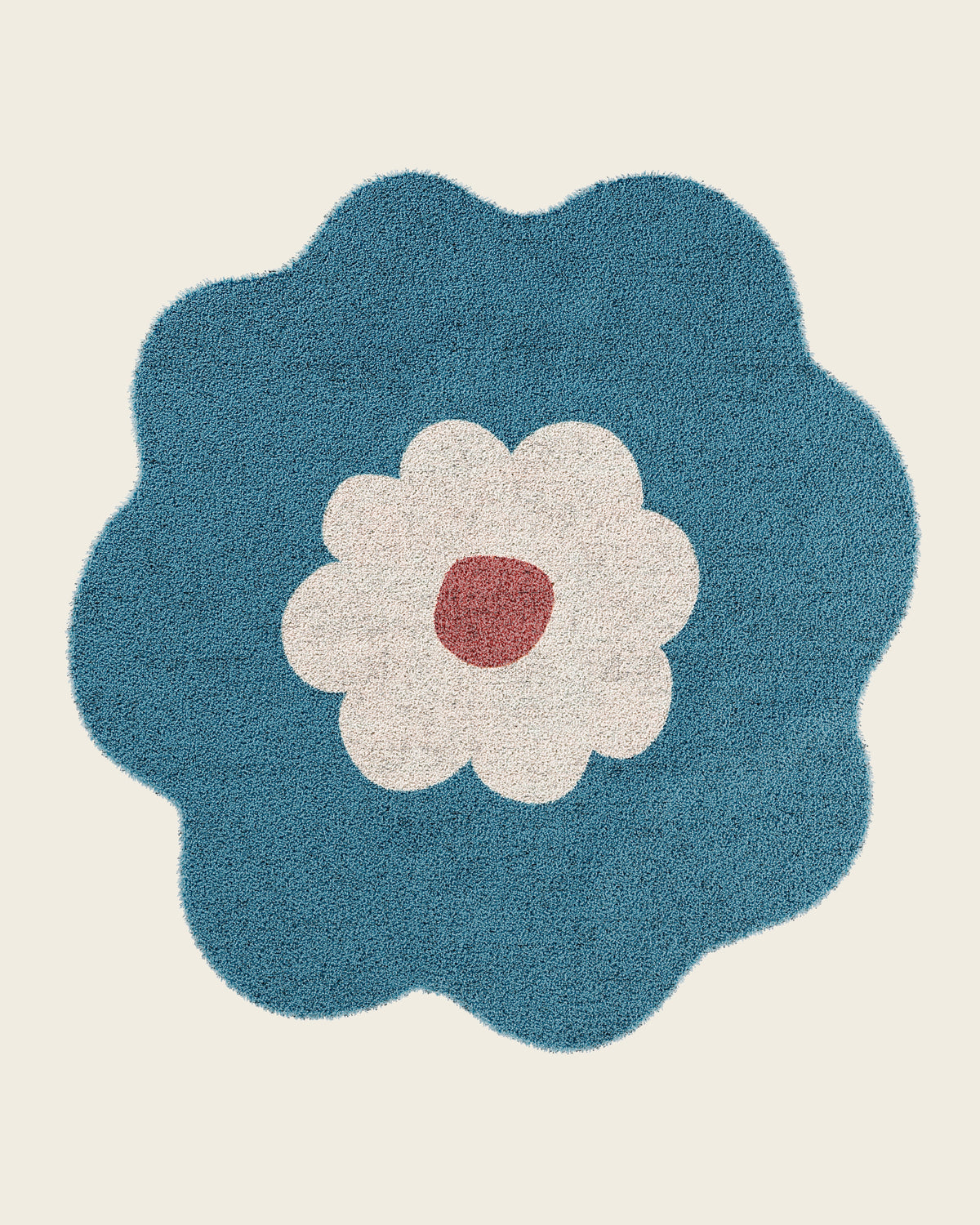 Nestig Bloom Washable Organic Cotton Kids Rug