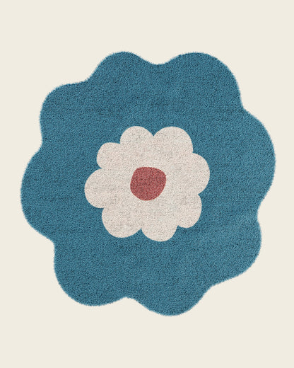 Nestig Bloom Washable Organic Cotton Kids Rug