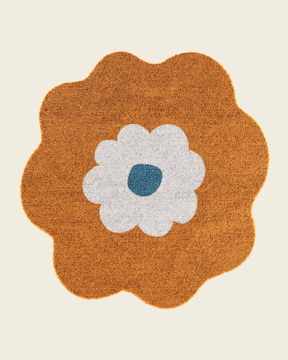 Nestig Bloom Washable Organic Cotton Kids Rug