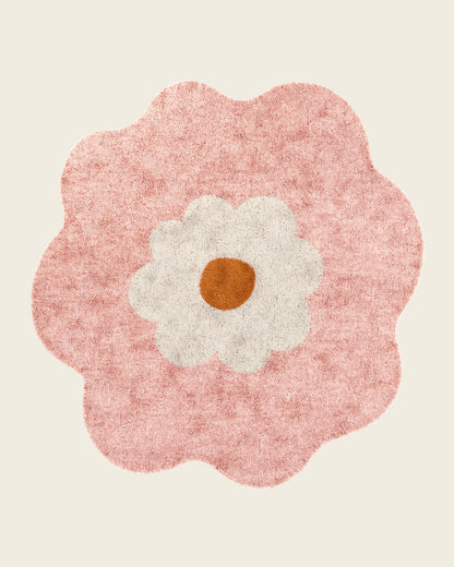 Nestig Bloom Washable Organic Cotton Kids Rug