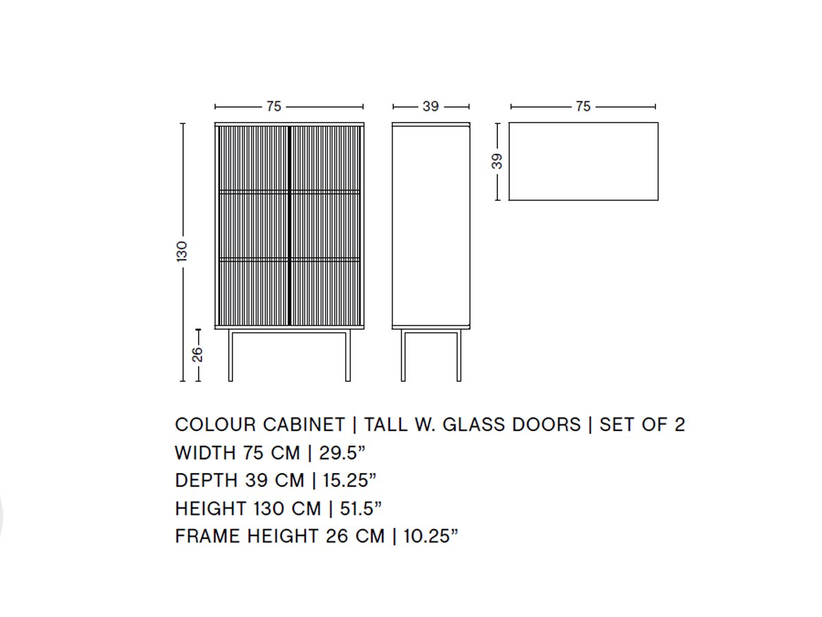 Hay Colour Cabinet Tall