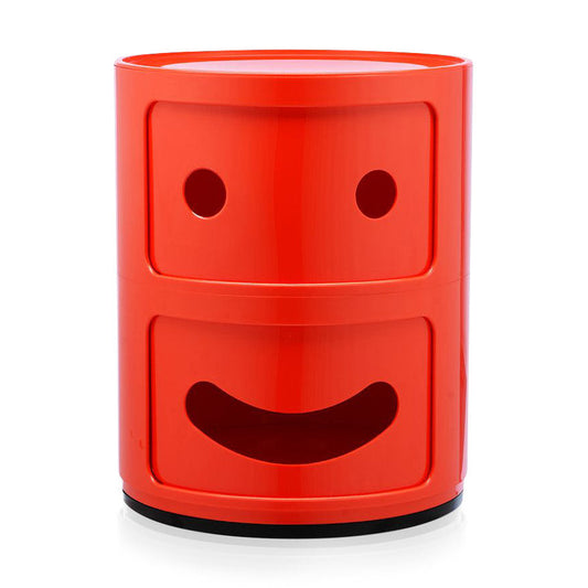 Kartell US Inc. Componibili Smile 2-Tier Storage Red
