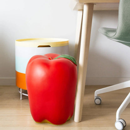 Third Drawer Down Giant Apple Stool Red