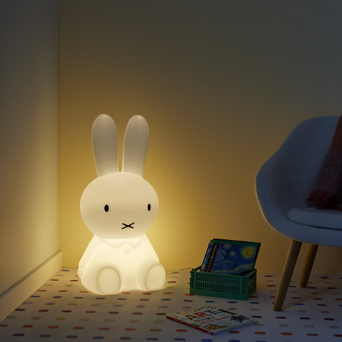 PAPA MARIA Miffy Light XL Floor Lamp White