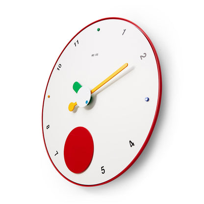 REXITE SRL Contrattempo Wall Clock White