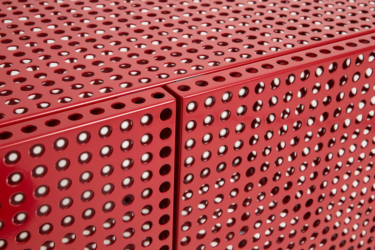 Hay Perforated Cabinet Small