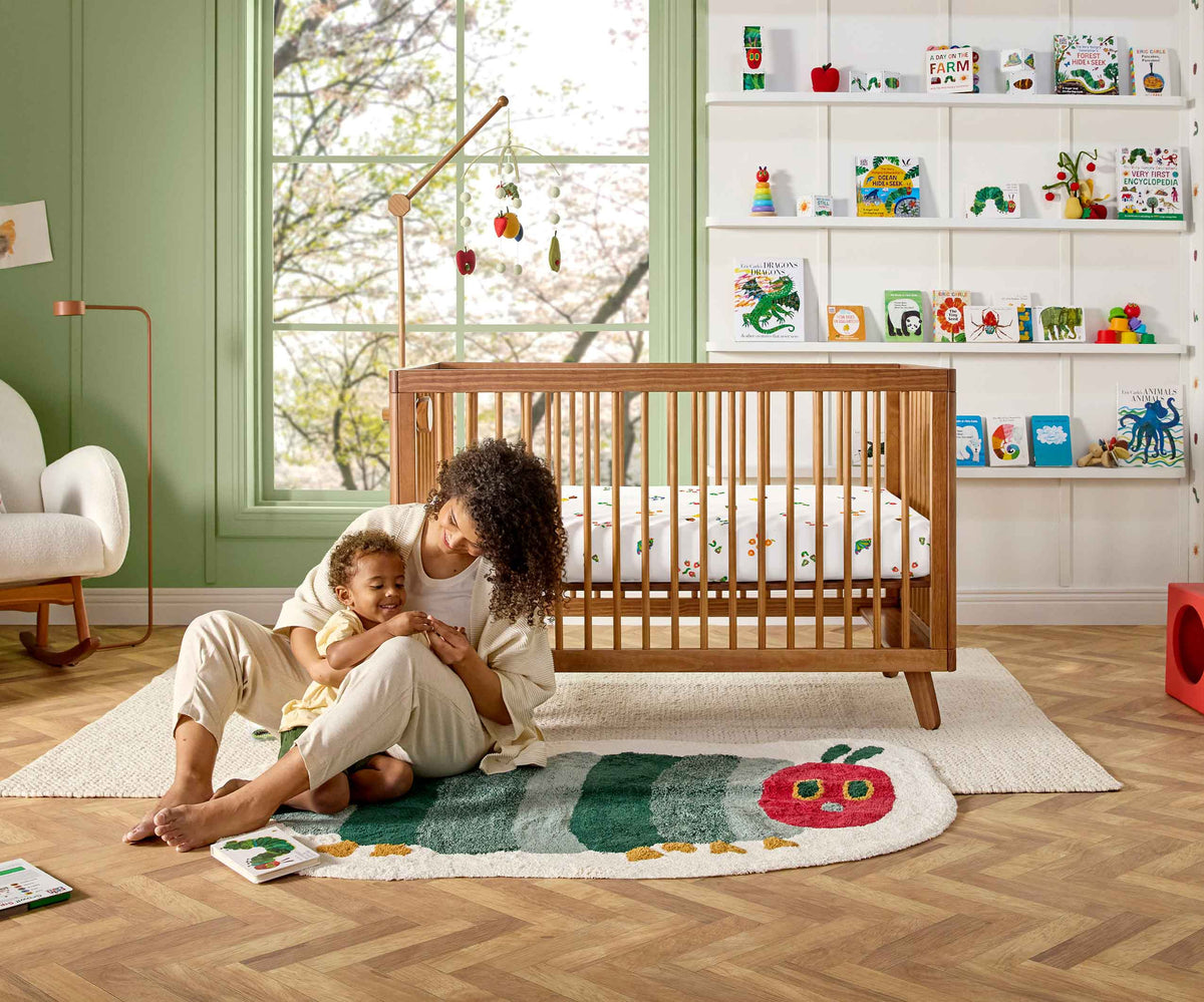 Nestig Very Hungry Caterpillar Washable Organic Cotton Kids Rug
