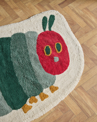 Nestig Very Hungry Caterpillar Washable Organic Cotton Kids Rug