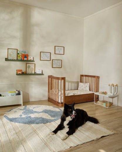 Nestig Our World Washable Organic Cotton Kids Rug