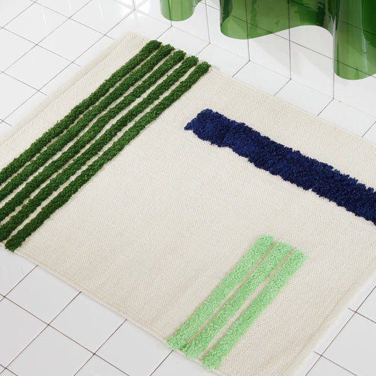 Quiet Town Reyes Pine Cotton Bath Rug