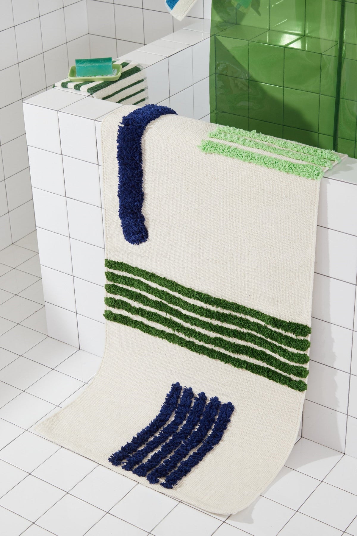 Quiet Town Reyes Pine Cotton Bath Rug