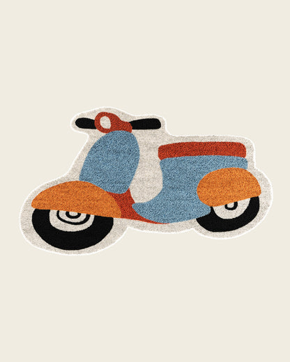 Nestig Route Washable Organic Cotton Kids Rug